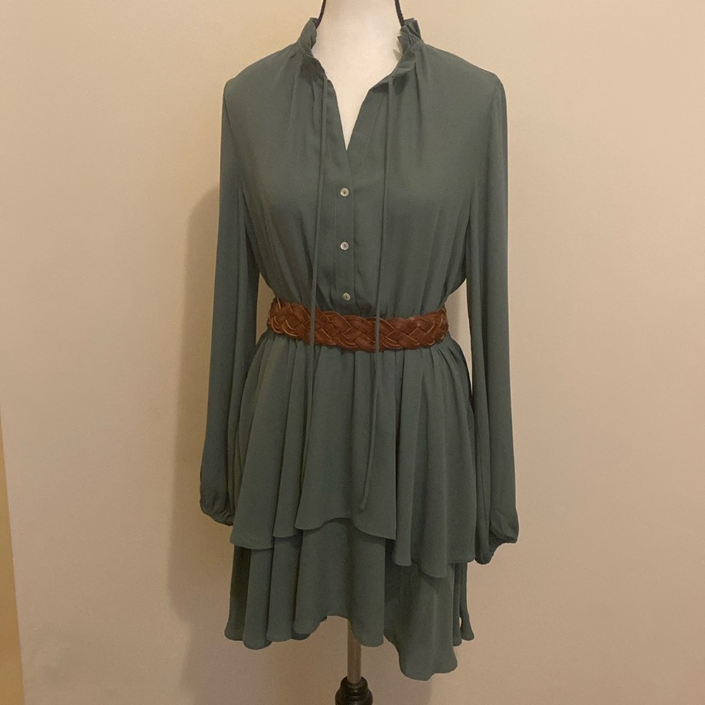 Pink Lily Long Sleeve Dress.